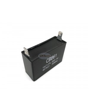 12uF Generator Motor Capacitor Condenser 11.5uF 12 uf CBB61 12.5uF 50 60 Hz 250V - 450V 350V AC UL AVR