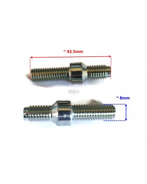 2 pieces Bar Stud Collar Screw for STIHL MS341 MS361 MS362 MS381 MS440 MS441 MS460 MS650 MS660 Chainsaw 1138 664 2400