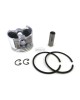 Piston Assy Ring Set with Pin Circlip 1119 030 2005 STIHL MS381 MS382 Chainsaw 52MM Bore Engine