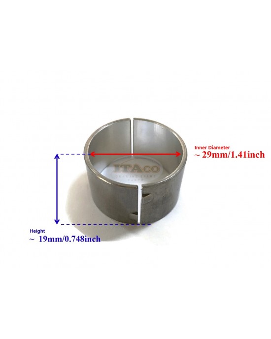 Big End Bearing, Crank Pin Connecting Rod 714250-23600 Oversize 0.25 fits Yanmar 170F 170FE, 170FA 170FAE 173F L40 L48 Diesel Forklift 4HP 4-stroke Air-Cooled Engine