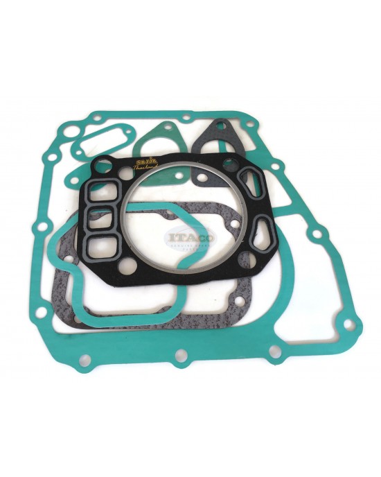 Cylinder Overhaul Gasket Set Kit Head Cover Muffler Gear Case Breather For Kubota RK50 RK60 RK70 Vikyno RV50-RV70 11131 80MM Water-Cooled Engine.