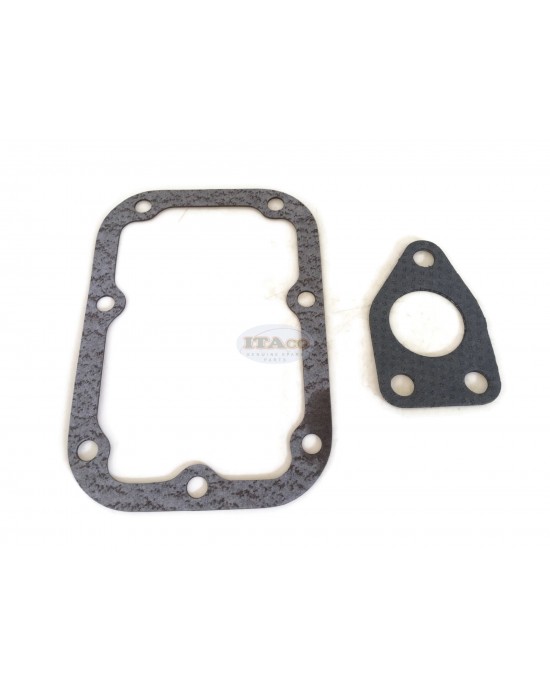 Cylinder Overhaul Gasket Set Kit Head Cover Muffler Gear Case Breather For Kubota RK50 RK60 RK70 Vikyno RV50-RV70 11131 80MM Water-Cooled Engine.