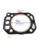 Cylinder Overhaul Gasket Set Kit Head Cover Muffler Gear Case Breather For Kubota RK50 RK60 RK70 Vikyno RV50-RV70 11131 80MM Water-Cooled Engine.