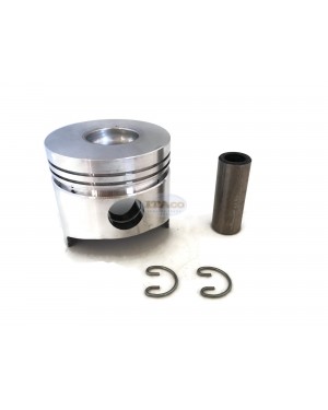 Piston & w/ Pin, Circlip bore size 68MM for Yanmar Diesel Chinese Air cooled L40 L40AE 4HP Tractor Engine