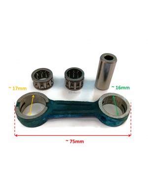 Connecting Con Rod Needle Bearing Set Assy 5412500800 replaces Robin Subaru EC04 FL411 NB411 NF411 Motor Lawnmower Trimmer Generator Engine