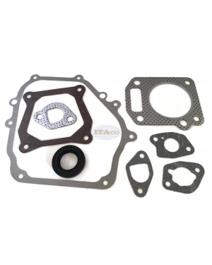 Overhaul Gasket Set Kit w/ Head Gasket for Honda GX120 GX110 4HP 06111-ZE0-405 061A1-ZE0-000 061A1-ZE0-001 061A1-ZE0-010 061A1-ZH7-010 Motor Lawnmower Trimmer Engine