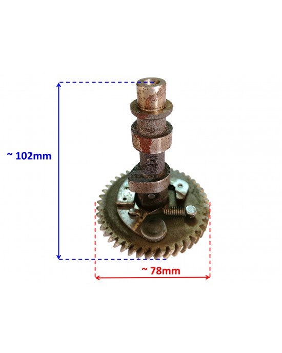 Original OEM Made in Japan Cam Gear Camshaft Assembly 14100 ZE0 812 Honda GX110 GX120 K1 T1 T2 U1 WB20 Lawnmower Engine