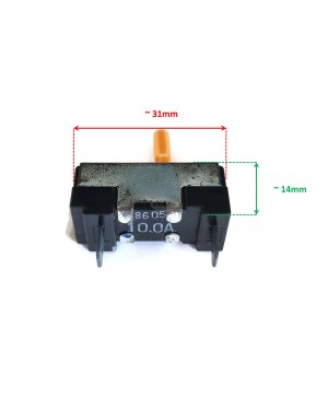 OEM Made in Japan Circuit Breaker 10A 12V 358-40630-08 358-30101-01 358-30201-01 for Robin Subaru R600 R650 DY23 Motor Lawnmower Trimmer Generator Engine