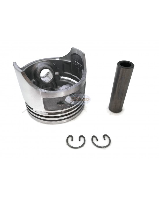 Piston w/Pin & Circlip Set 226-23402-03, 214-23302-13, 056-51400-10 for Robin Subaru EY15, EY15B, EY15-2B, EY15V Engine 63.25MM