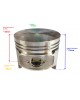 Original OEM Made in Japan Piston 223-23401-13 compatible for Robin Subaru Motor EY35 STD Lawnmower Engine