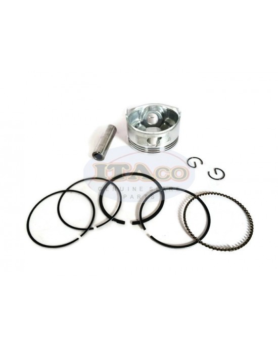 ITACO Piston Assy Kit Ring Set 13101-Z0D-000 13010-Z0D-003 for Honda GX100 3hp EU2000I EU20 56MM Lawnmower Trimmer Engine