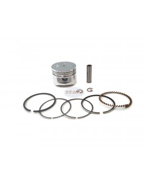 Piston Kit Ring Set Assy 13101-ZM5-000 13101-ZM5-030 for Honda Motor GX31, FG100, HHE31C, UMK431, WX10 - 4 Stroke, Chinese 139F Engine Lawnmower Trimmer