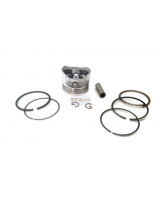 Piston Kit Ring Set Assy 13101-ZM5-000 13101-ZM5-030 for Honda Motor GX31, FG100, HHE31C, UMK431, WX10 - 4 Stroke, Chinese 139F Engine Lawnmower Trimmer