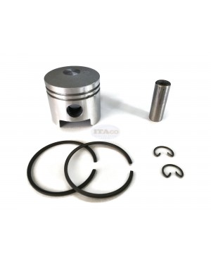 Piston Kit Assy #13001-2083 Ring Set, Clip, Pin Kit fit KAWASAKI TD40 Brush Cutter 40MM Grasscutter Motor Engine