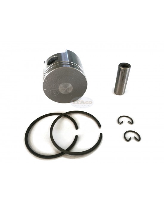 Piston Kit Assy #13001-2083 Ring Set, Clip, Pin Kit fit KAWASAKI TD40 Brush Cutter 40MM Grasscutter Motor Engine