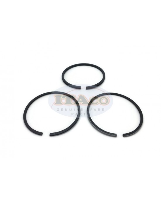 Piston Ring Rings Set 279-23511-17 279-23511-07 for Robin Subaru EX27 STD 9.0HP Lawn Mower Trimmer Motor Engine