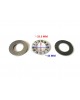 Boat Motor Pinion Needle Thrust Bearing 93342-624U0 For Yamaha Outboard 40HP E40 MU-1 6F6 676 Motor Engine