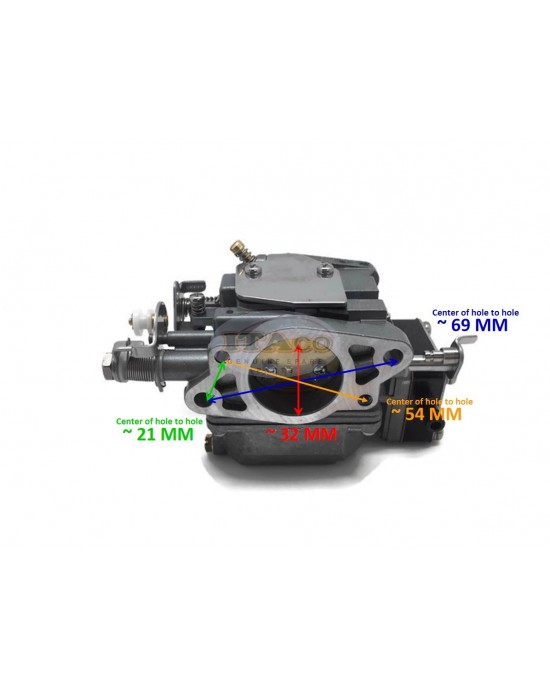 Boat Motor Made in Japan Original OEM Carburetor Carb Assy 3G2-03100- 4 0 M for Tohatsu Nissan Outboard M NS 9.9HP 15HP 18HP 2-stroke Engine