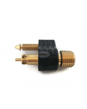 Boat Motor Male Tank Connector 1/4" NPT Fuel Fitting connect Tank Adaptor to Fuel Tank for Yamaha Marine Outboard 2/4-stroke Motor Engine