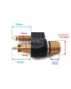 Boat Motor Male Tank Connector 1/4" NPT Fuel Fitting connect Tank Adaptor to Fuel Tank for Yamaha Marine Outboard 2/4-stroke Motor Engine