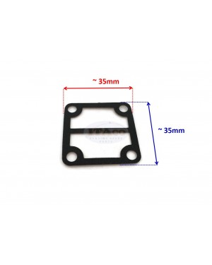 Boat Motor 6E0-24435-00 27-91749M Fuel Pump Gasket for Yamaha Mercury Mariner Seapro Outboard 2-Stroke 4HP 5HP 4A 5C Engine