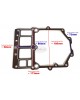 Boat Motor 6G5-45113-00 A1 Upper Casing Gasket for Yamaha Outboard 2-Stroke 150HP 200HP 225HP Engine