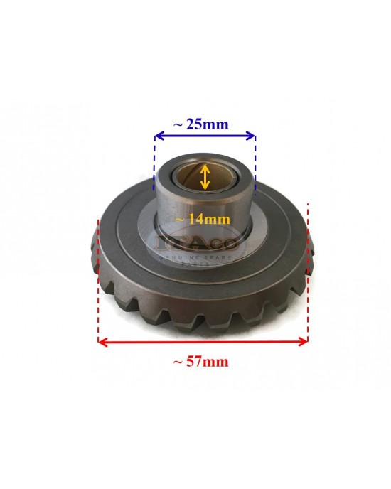 Boat Motor Forward Gear 1 for Yamaha Outboard 689-45560-00 25HP 30HP C25 C30 CV25 CV30 24T 2 stroke Engine