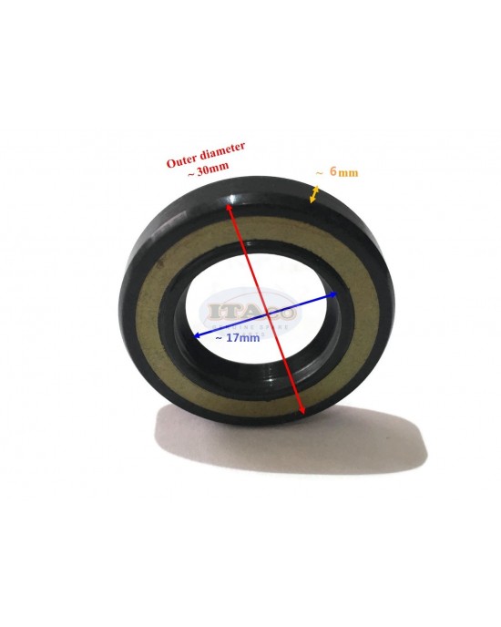 Boat Motor Oil Seal S-Type 93101-17054 For Yamaha Outboard Lower Casing 8HP 9.9HP 15HP 20HP 2/4 stroke Engine