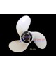 Boat Motor New Aluminium Propeller Assy 683-45943-00-EL for Yamaha Parsun Makara Outboard 3X9 1/4X10 1/2 Right, fit 9.9, 15, 20 HP 2/4-stroke Engine