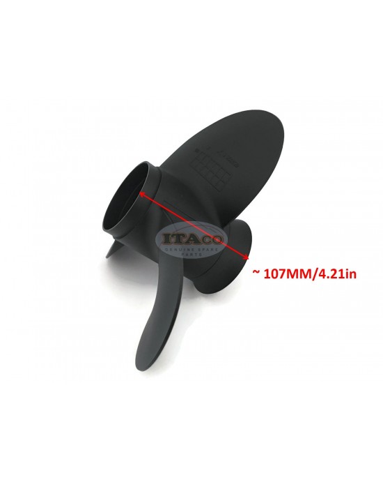 Boat Motor Aluminium Propeller 58100-91D00-019 58100-90L41-019 For Suzuki Marine Outboard DT DF 9 1/4 x 8" 8HP-20HP m811 Engine