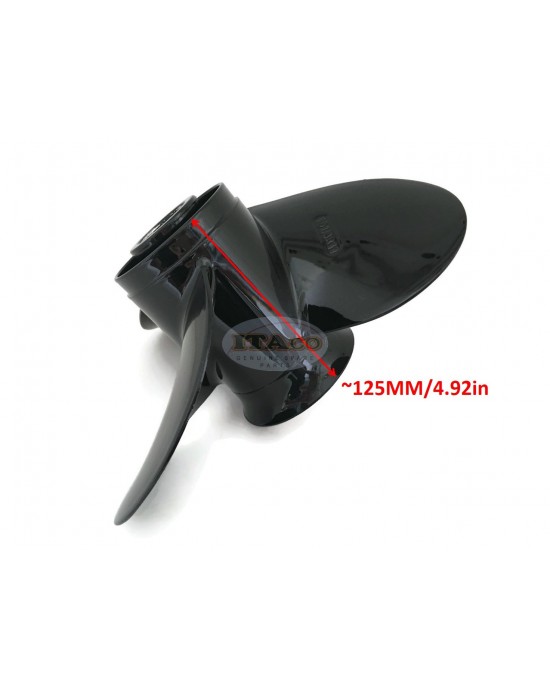 Boat Motor Aluminum Propeller 3 X 10 1/4" X 11 K 58100-96420 for Suzuki DT DF 25HP 30HP Outboard Motor 2/4 stroke Engine