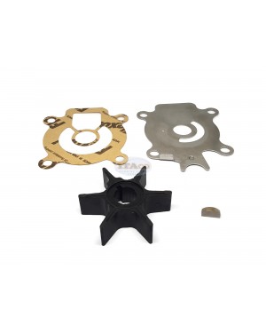 Boat Motor Water Pump Impeller Kit Set 17400-94700 17400-94701 for Suzuki Outboard (1985-1997) Sierra 18-3243 Engine