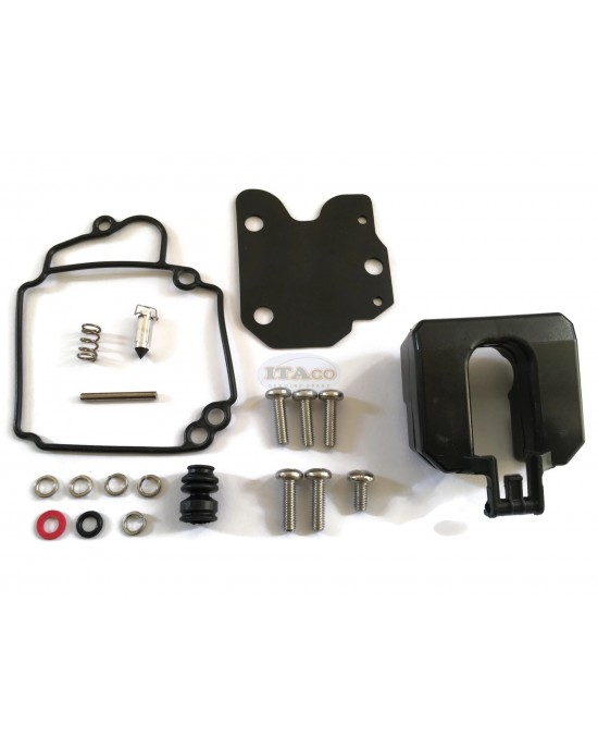 Boat Motor 67C-W0093-00-00 Carburetor Carb Kit, w/ Float Yamaha Outboard 20-40hp 4-Stroke Engine