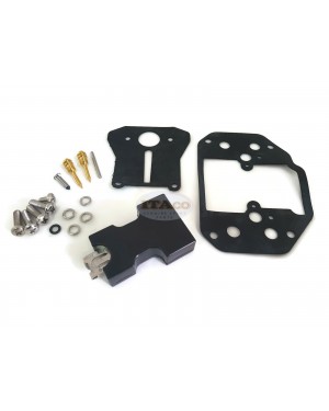 Boat Motor 6F5-W0093-00 01 6F6-W0093 Carburetor Carb Repair Kit for Yamaha Parsun Makara E40 40HP Outboard Motor 2 Stroke boats engine