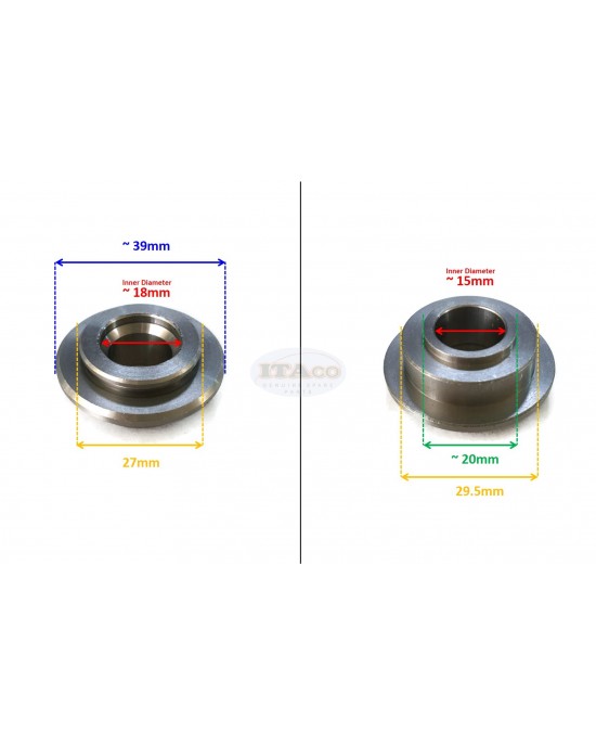 Boat Motor 6E7-45987-01 00 Lower Casing Spacer 1 for Yamaha Outboard F 15 9.9 F20 15HP 9.9HP 20HP 2/4 stroke Engine