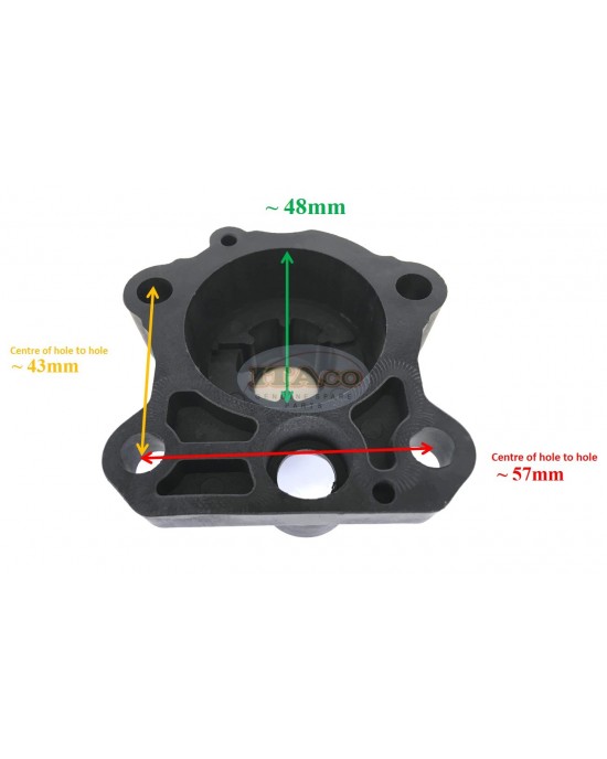 Boat Motor 6H3-44311-00 Housing Water Pump for Yamaha Outboard FT F P C E 25HP 40HP - 70HP 2/4-stroke Engine